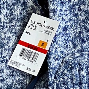 US Polo Assn Women's V-neck Sweater